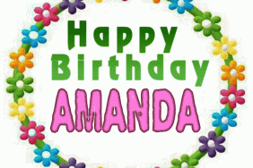 Happy Birthday Amanda
