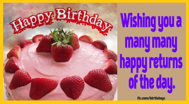 Happy Birthday
