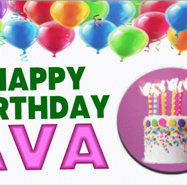 Happy Birthday Ava
