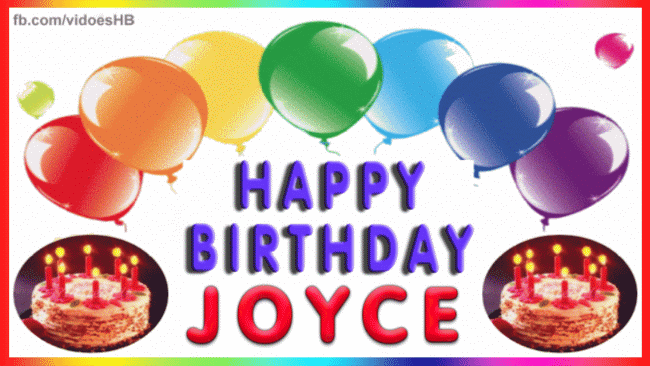 Happy Birthday Joyce
