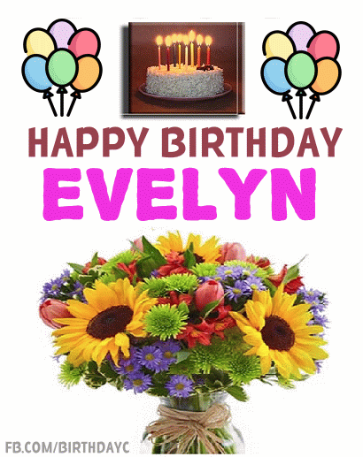 Happy Birthday Evelyn