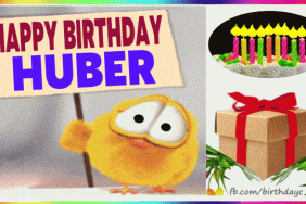 Happy Birthday Huber