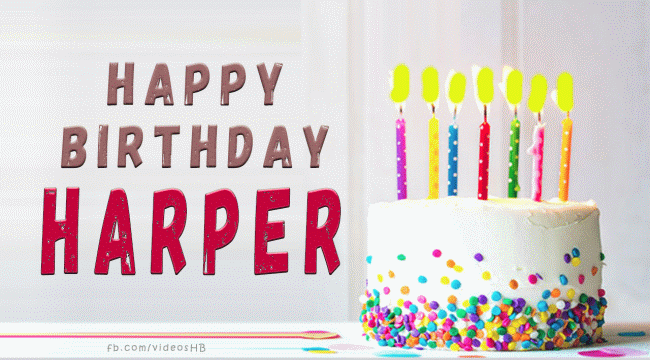 Happy Birthday Harper