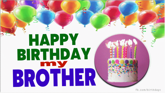 Happy Birthday my brother