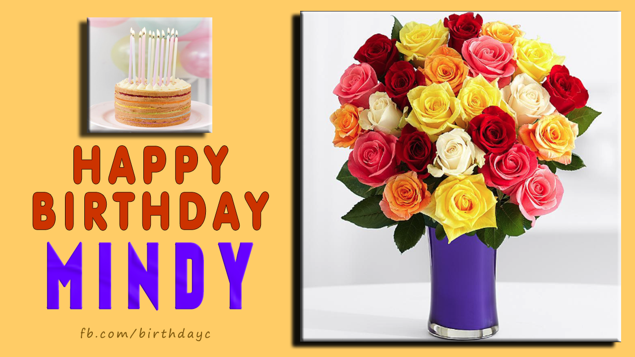 Happy Birthday Mindy
