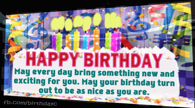 Happy birthday