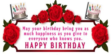 Happy Birthday