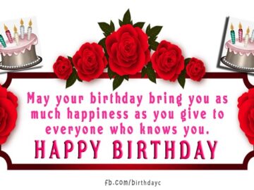 Happy Birthday