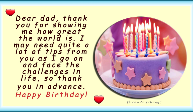 Happy Birthday Dad Quotes and Wishes