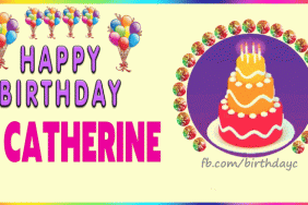 Happy Birthday Catherine