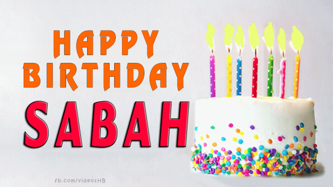 Happy Birthday Sabah