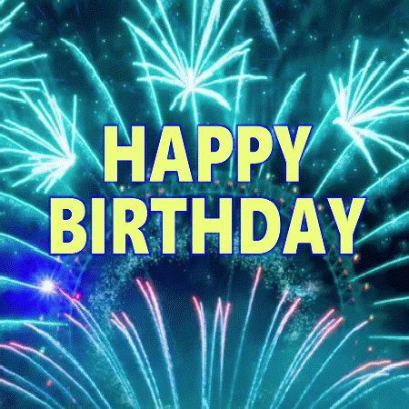 Fireworks image, birthday gif