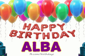 Happy Birthday Alba