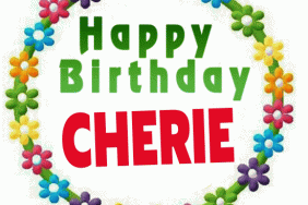 Happy Birthday Cherie