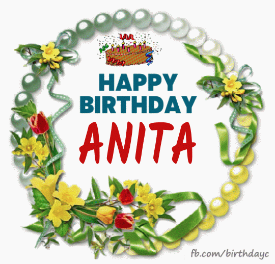 Happy Birtdhay Anita