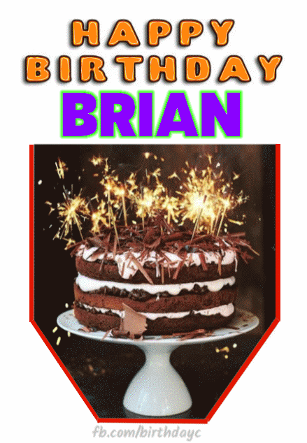 Happy Birthday Brian