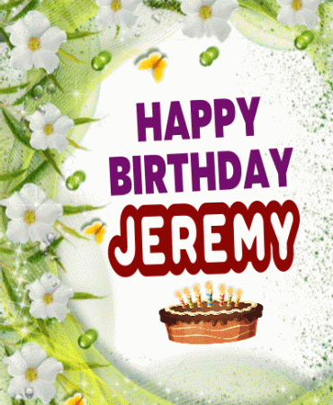 Happy Birthday Jeremy