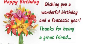 Happy Birthday Friend