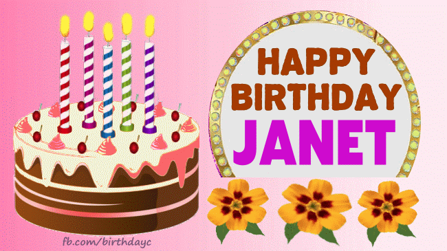 Happy Birthday Janet
