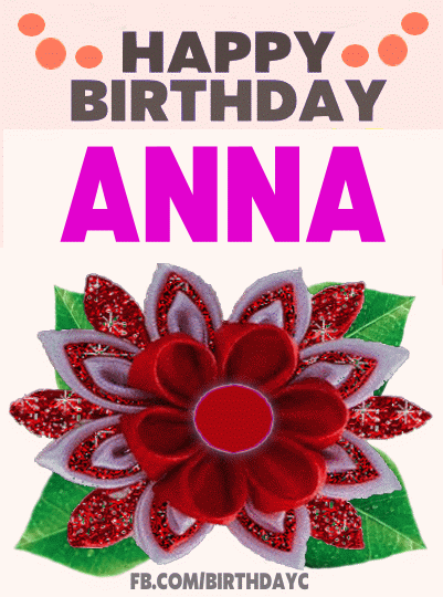 Happy Birthday ANNA
