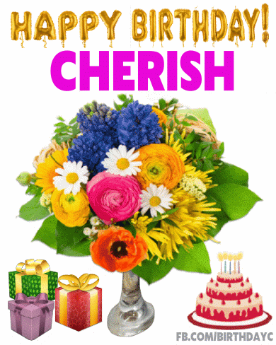 Happy Birthday Cherish