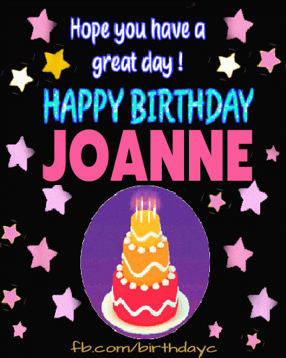 Happy Birthday Joanne
