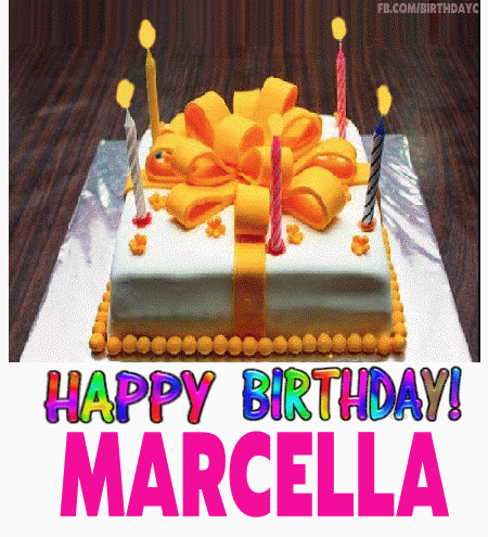 Happy Birthday MARCELLA