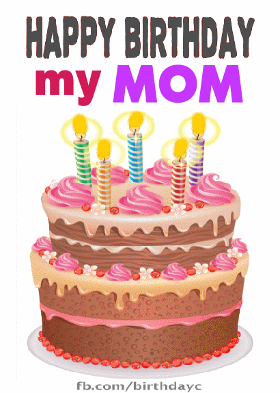 Happy Birthday my Mom