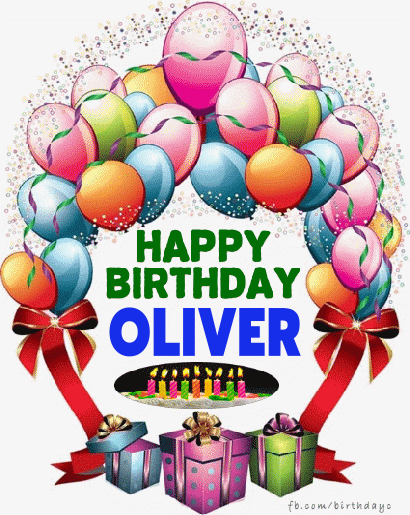 Happy Birthday Oliver