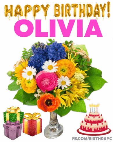 Happy Birthday Olivia