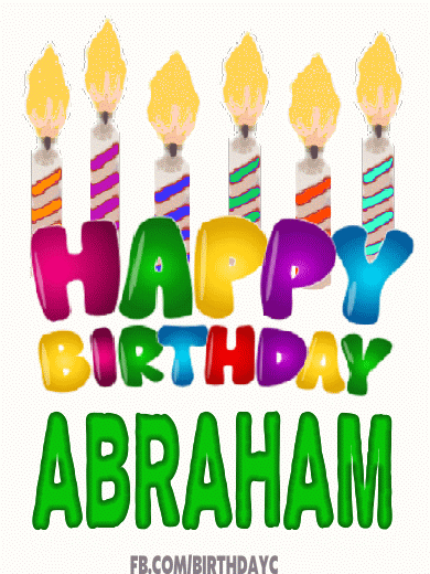 Happy Birthday Abraham