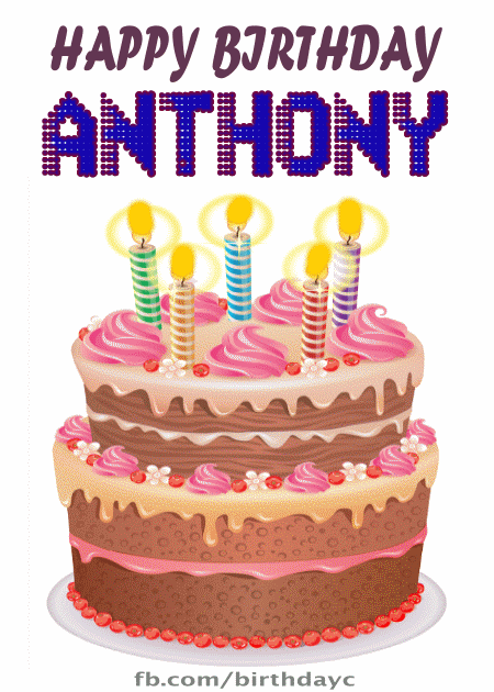 happy birthday anthony