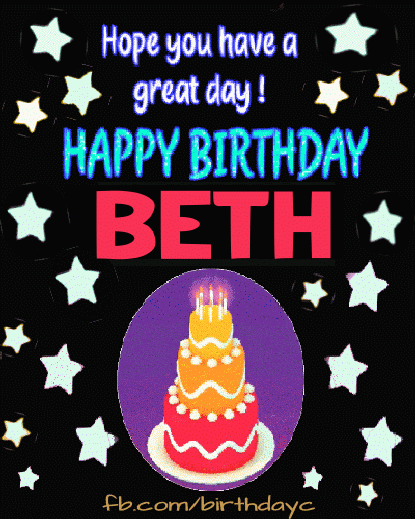 happy birthday Beth