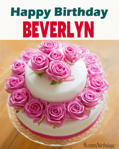 Happy Birthday Beverlyn
