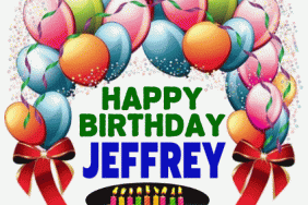 Happy Birthday Jeffrey