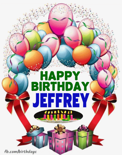 Happy Birthday Jeffrey