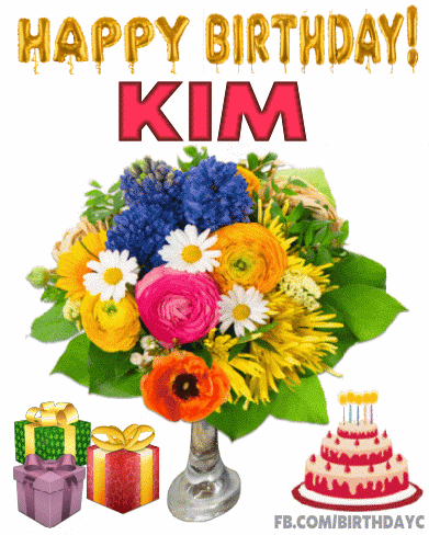 Happy Birthday Kim