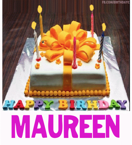 Happy Birthday MAUREEN