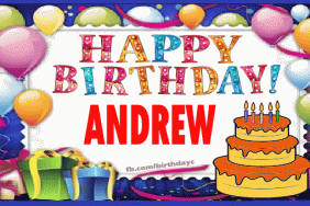 Happy Birthday Andrew