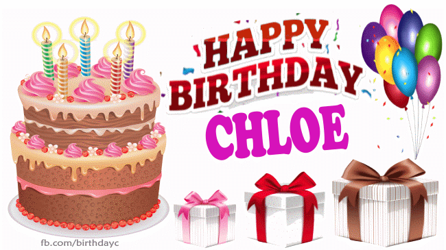 Happy Birthday Chloe
