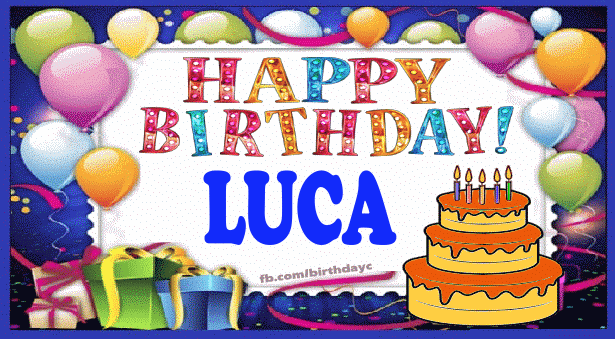 Happy Birthday LUCA