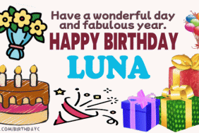 Happy Birthday Luna