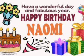 Happy Birthday Naomi