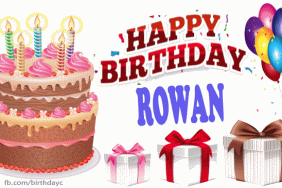 Happy Birthday Rowan