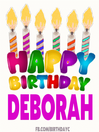 Happy Birthday Deborah