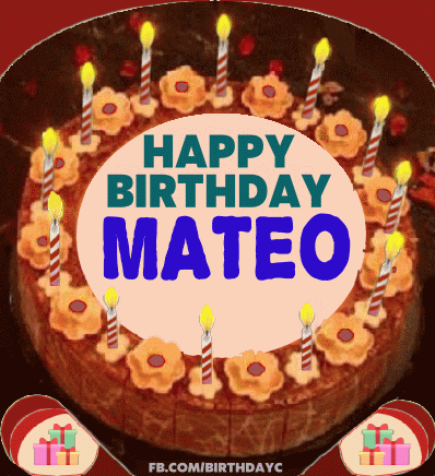 Happy Birthday Mateo