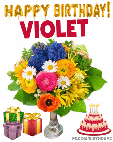 Happy Birthday Violet
