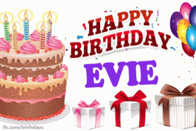 Happy Birthday Evie