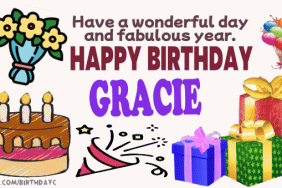 Happy Birthday Gracie