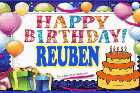 Happy Birthday Reuben